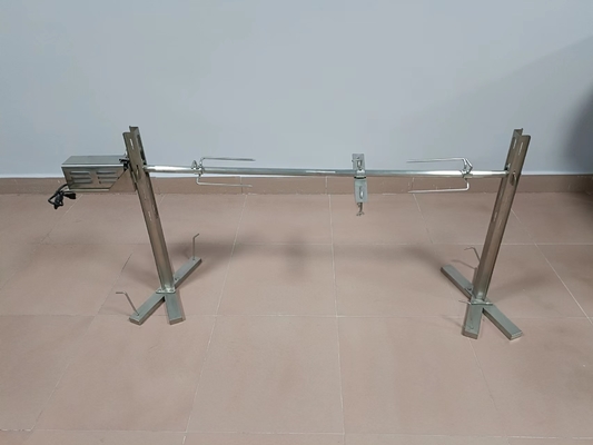 Girarrosto dello sputo del barbecue dell'UL 304SS che fa un'escursione la griglia del girarrosto del carbone