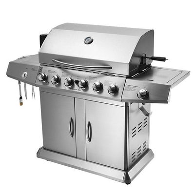 Griglia resistente 650MM Kitchenaid del BARBECUE del gas di AGA 201ss costruito in barbecue
