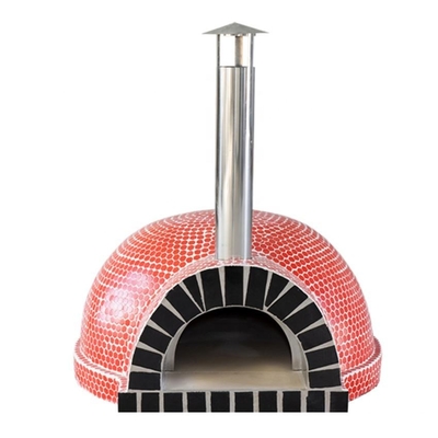 10min pizza ceramica di riscaldamento all'aperto Oven Wood Fired Stone Oven