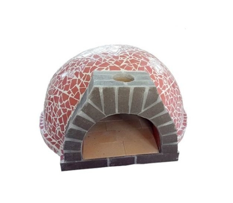 Refrattario 10 forno bruciante di legno portatile ceramico del forno 70kgs della pizza di minuti