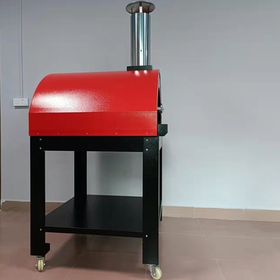 Forno infornato di legno della pizza di acciaio inossidabile delle isole, forno della pizza infornato legno dell'acciaio di AGA