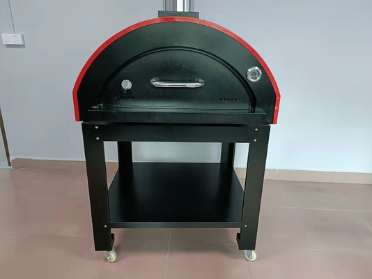forno di legno infornato di legno di acciaio inossidabile del forno 201S della pizza del cellulare di 950mm