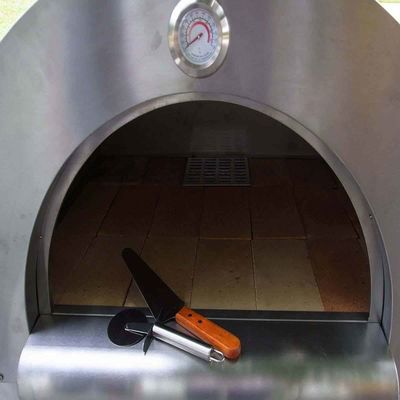 Il legno del mattone di acciaio inossidabile ha infornato la pizza Oven Outdoor With Powder Coated Shell