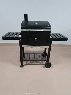 Griglia pieghevole mobile all'aperto del barbecue del carbone 24Inch con il motore
