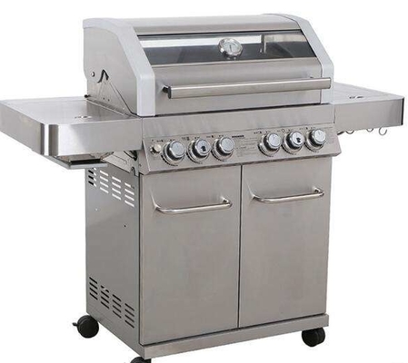 Griglia commerciale del vapore della festa di famiglia della griglia del barbecue della cucina di SUS430 AGA