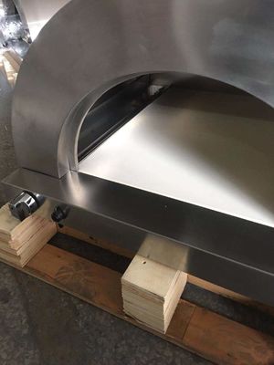 forno infornato di legno di Oven Mobile Wood Fired Pizza della pizza di acciaio inossidabile 20000btu