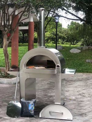 201 forno inossidabile all'aperto infornato di legno della pizza del forno 900mm della pizza di acciaio inossidabile