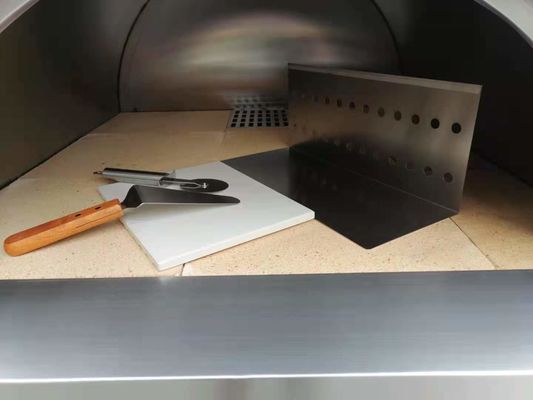 201 forno inossidabile all'aperto infornato di legno della pizza del forno 900mm della pizza di acciaio inossidabile