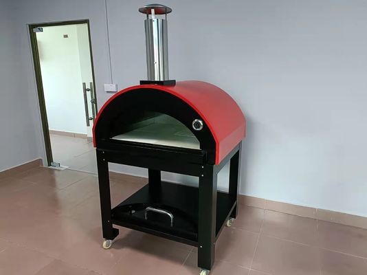 Forno infornato di legno CSA della pizza di acciaio inossidabile fuori del legno delle ustioni dei forni