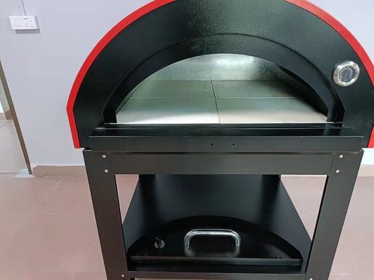 Stufa mobile di combustione di Oven Wood Fired CSA della pizza di acciaio inossidabile