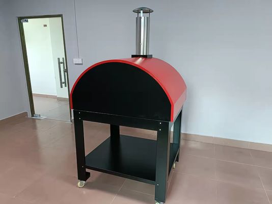 Pizza infornata di legno Oven Machine Outdoor di acciaio inossidabile del mattone