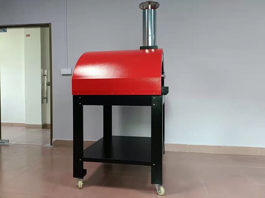 Pizza infornata di legno Oven Machine Outdoor di acciaio inossidabile del mattone
