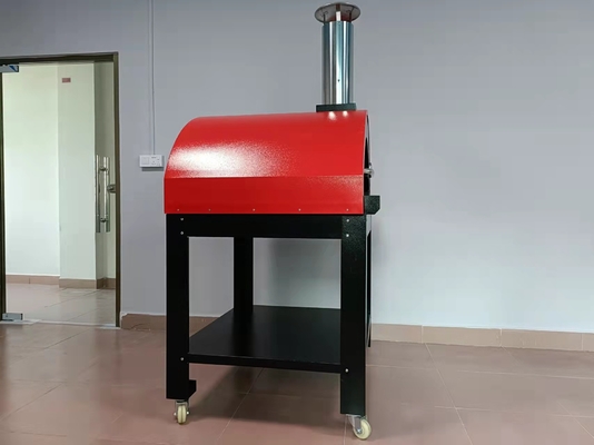 Forno infornato di legno infornato di legno della pizza del mattone del forno AGA della pizza di acciaio inossidabile