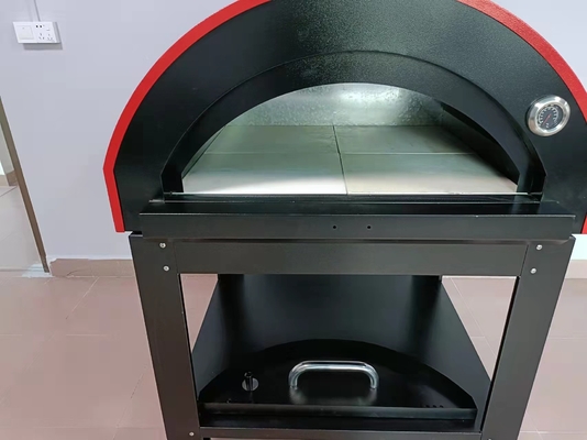 Forno infornato di legno infornato di legno della pizza del mattone del forno AGA della pizza di acciaio inossidabile