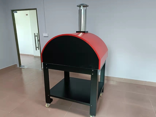 forno di legno infornato di legno di acciaio inossidabile del forno 201S della pizza del cellulare di 950mm