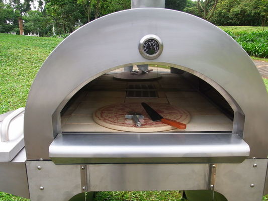 forno infornato Oven Spatula Stainless Steel Wood infornato di legno della pizza di acciaio inossidabile di 750mm