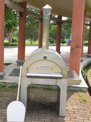 forno infornato di legno della stufa infornato legno del forno CSA della pizza di acciaio inossidabile di 720mm AGA